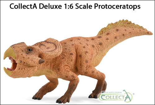 CollectA Deluxe Protoceratops model.