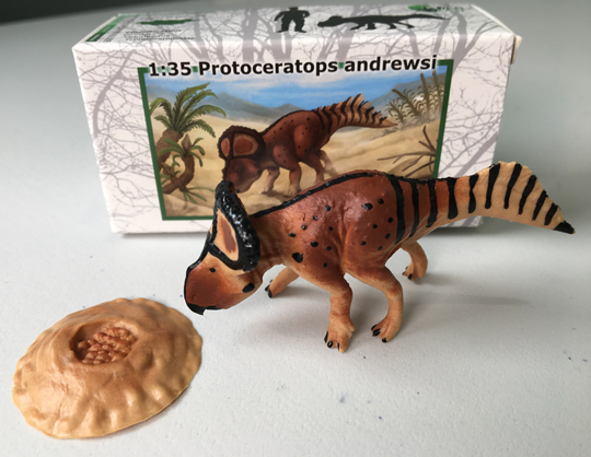 Wild Past Protoceratops dinosaur model.