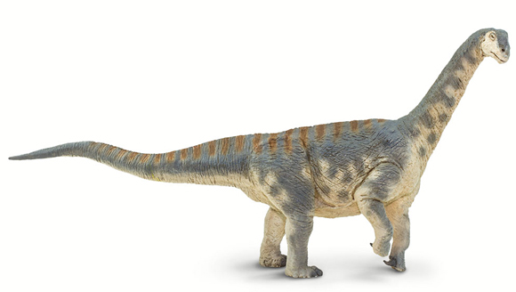 Wild Safari Prehistoric World Camarasaurus dinosaur model.
