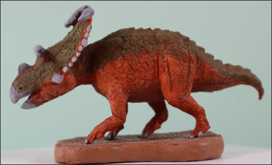 Paleo-Creatures Kosmoceratops figure.