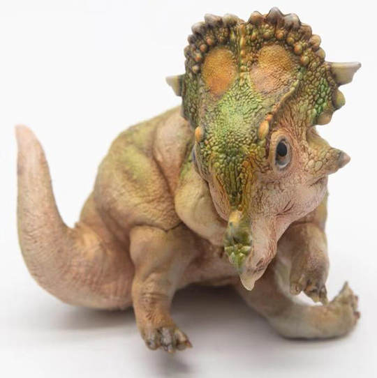 PNSO baby Sinoceratops dinosaur model.
