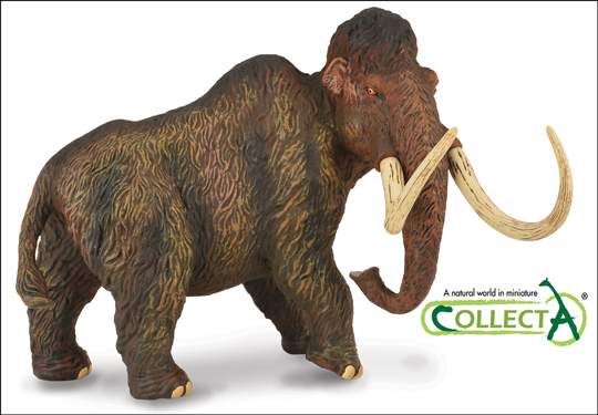 The CollectA Deluxe Woolly Mammoth replica.