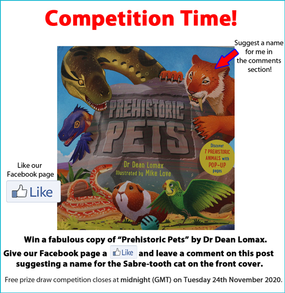 Win a copy of "Prehistoric Pets"!
