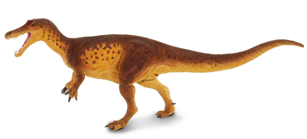 Wild Safari Prehistoric World Baryonyx dinosaur model.