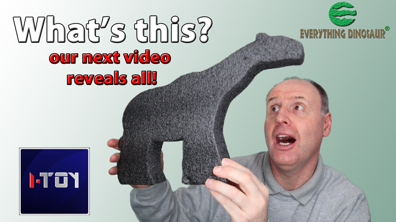Everything Dinosaur drops a hint about the subject matter for their next YouTube video.