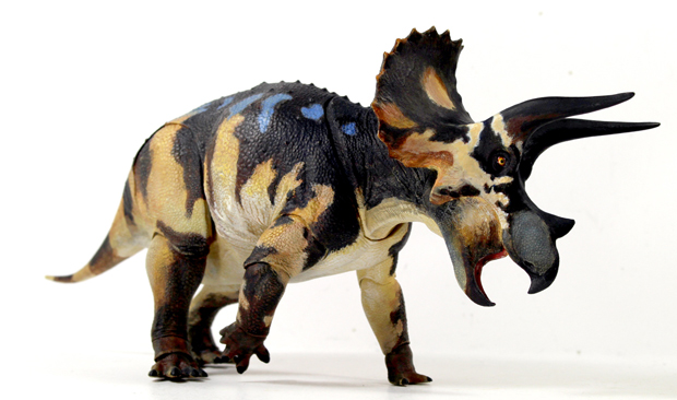  Beasts of the Mesozoic sub-adult Triceratops articulated model.