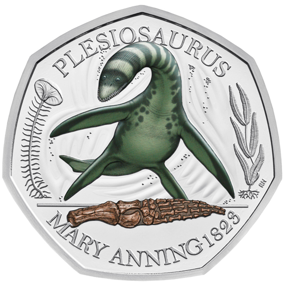 Honouring Mary Anning (Plesiosaurus 1823).