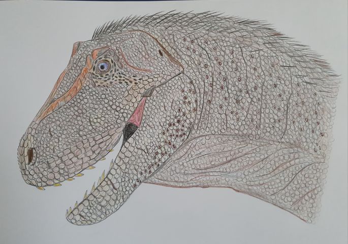 An Earlier Illustration of T. rex