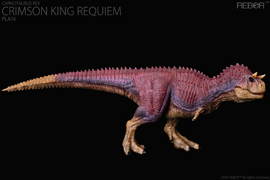 The Rebor Carnotaurus rex "Crimson King Requiem".