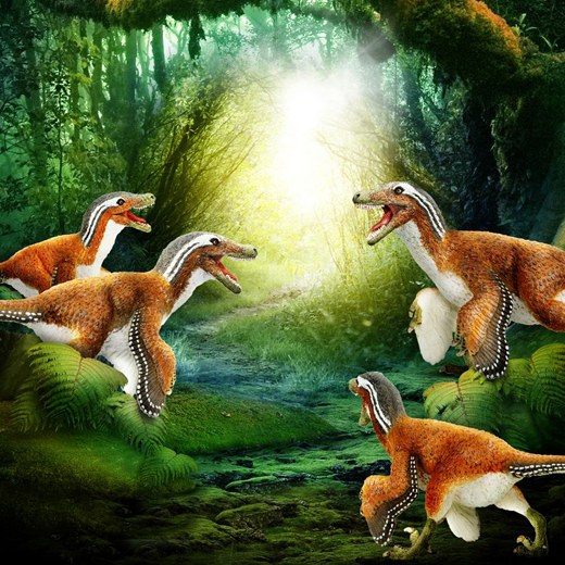 A Pack of Hungry Velociraptors