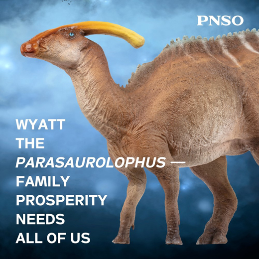 PNSO Wyatt the Parasaurolophus