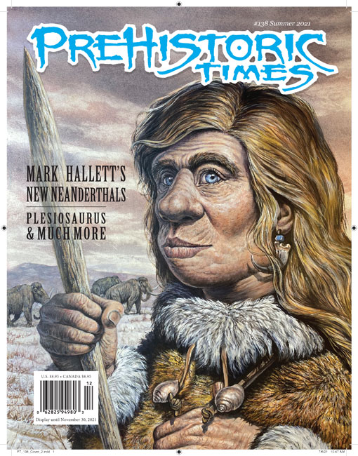 "Prehistoric Times" magazine - summer 2021