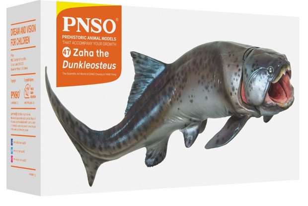 PNSO Zaha the Dunkleosteus product packaging