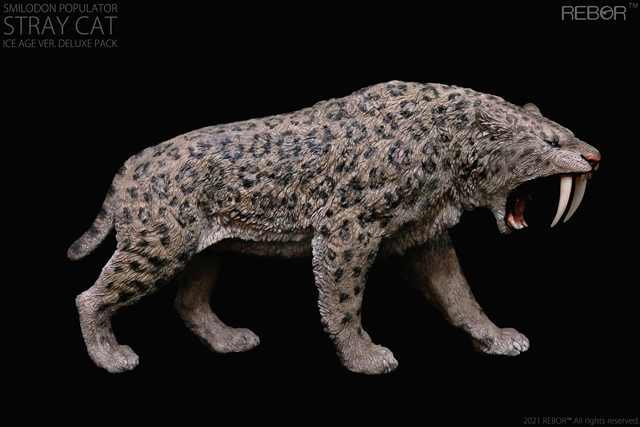 Rebor Smilodon populator Stray Cat Ice Age model