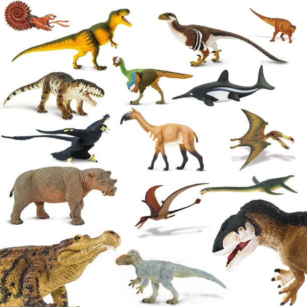 Wild Safari Prehistoric World Models