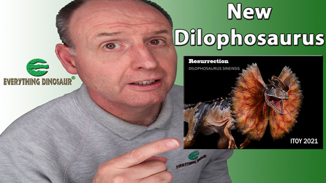 ITOY Studio new Dilophosaurus dinosaur model