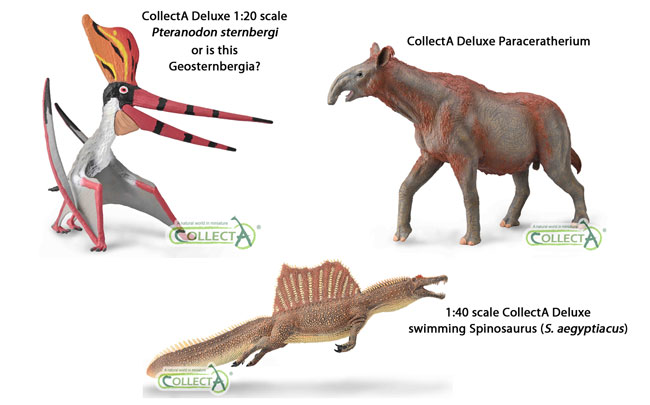 New for 2022 CollectA prehistoric animal figures