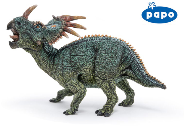 Papo Styracosaurus dinosaur model (new colour variant)