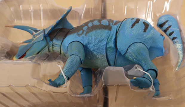 Beasts of the Mesozoic Torosaurus latus dinosaur model.