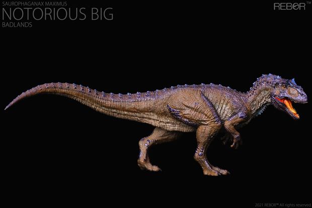Rebor Saurophaganax dinosaur model "Badlands"