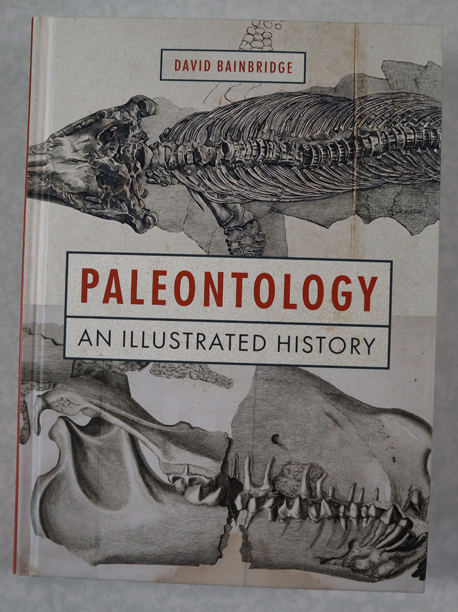The front cover of "Paleontology an Illustrated History"